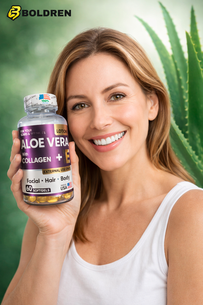 Aloe Vera Con Colágeno Facial X 60