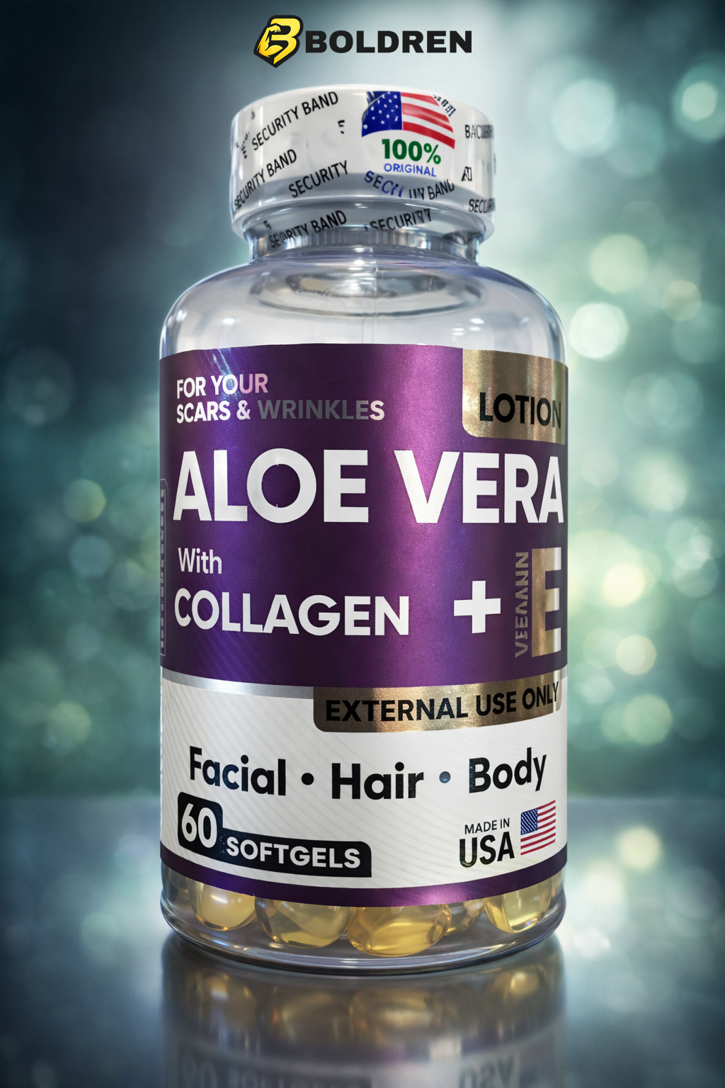 Aloe Vera Con Colágeno Facial X 60
