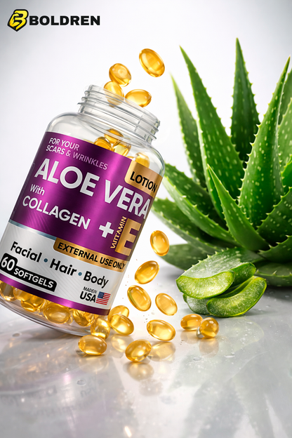 Aloe Vera Con Colágeno Facial X 60