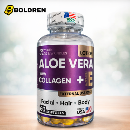 Aloe Vera Con Colágeno Facial X 60